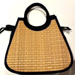 Bamboo hand bag